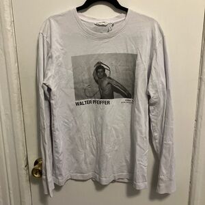 Helmut Lang Artist collab tshirt